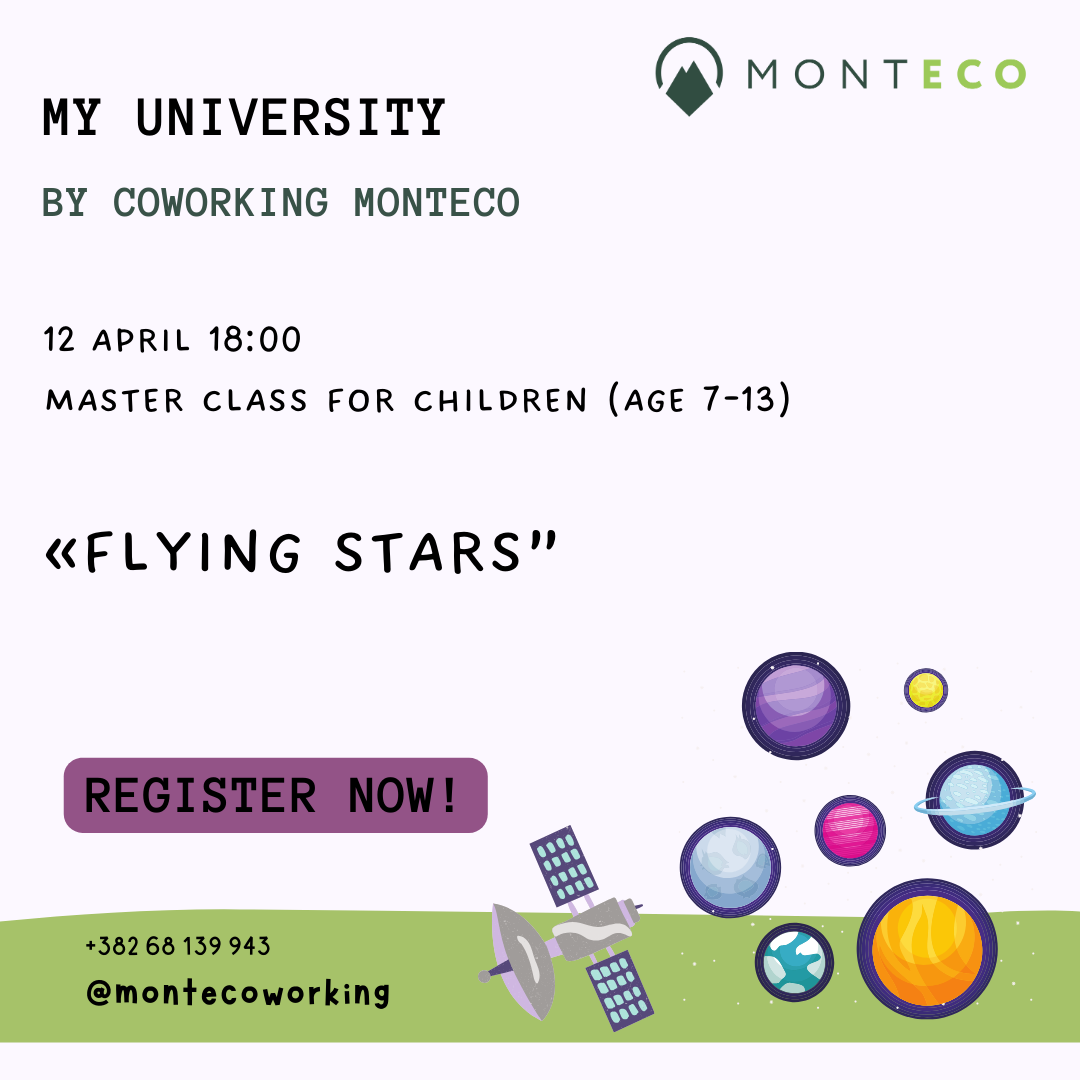 Exciting "Flying Stars" workshop for children aged 7-13 years old