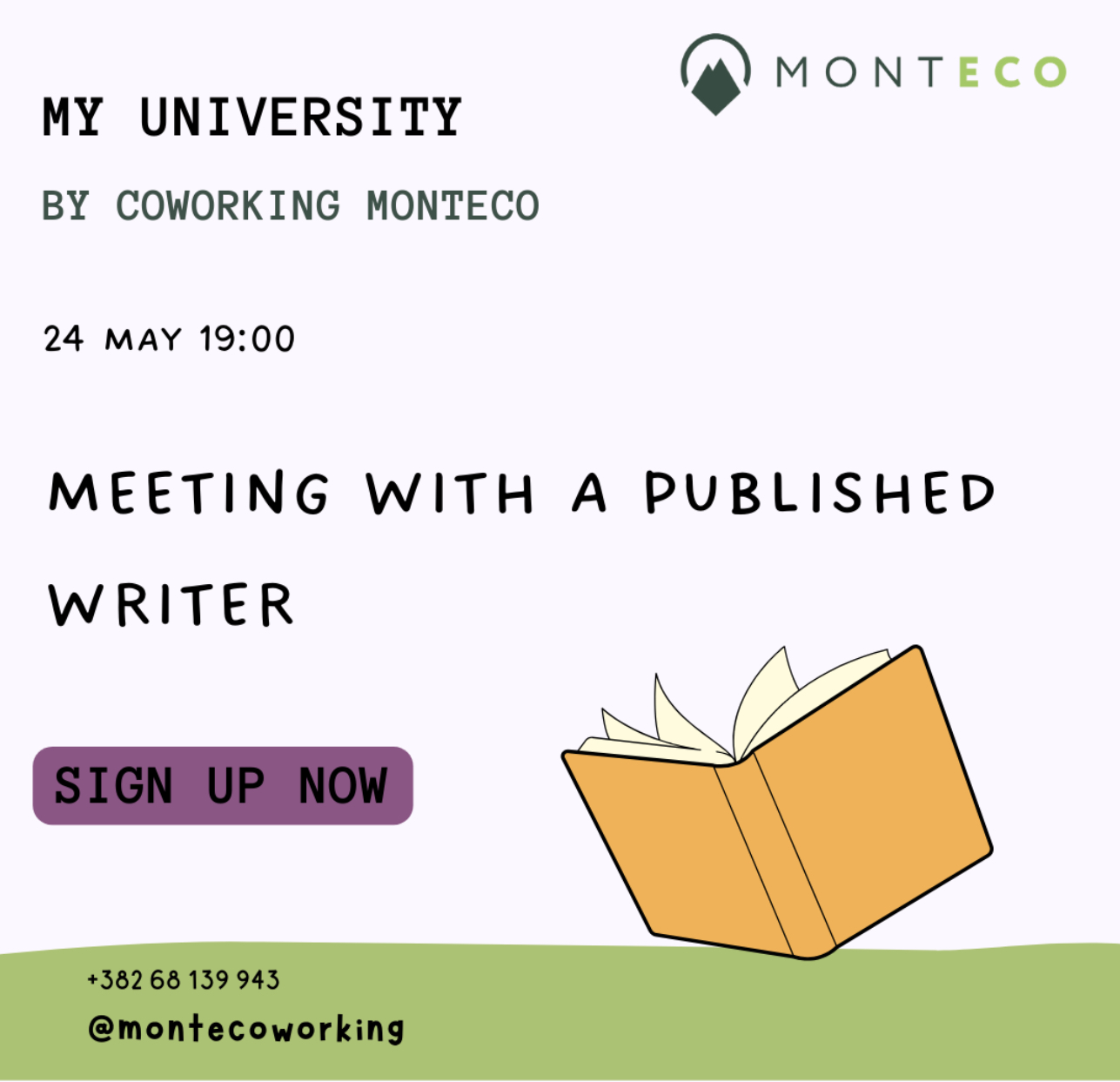 Meet the writer-publisher 📚