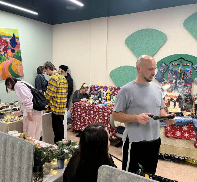 Am 24. November fand im MONTECO der Sonntagsmarkt Art Bazar statt