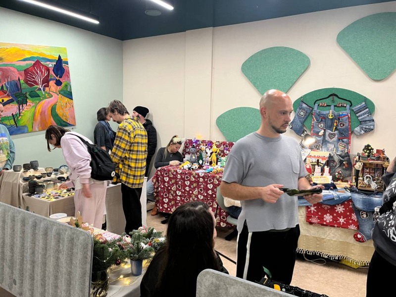 Am 24. November fand im MONTECO der Sonntagsmarkt Art Bazar statt