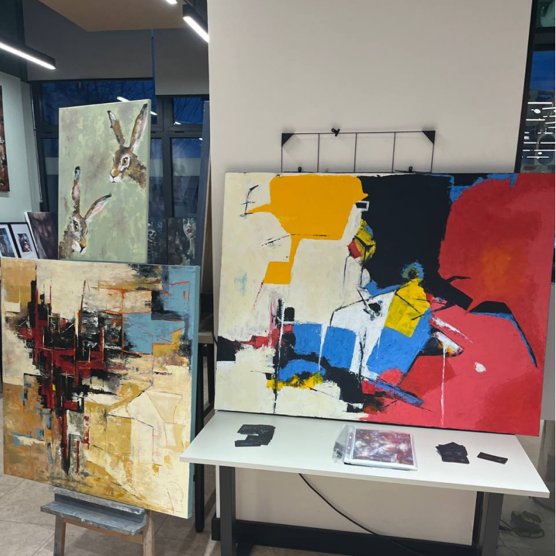 A Charity Art Bazar Took Place in MONTECO Art Bazar