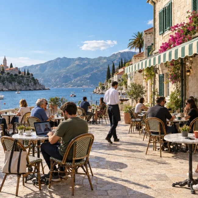Cafés with Wi-Fi in Budva vs Coworking: Where to Actually Work