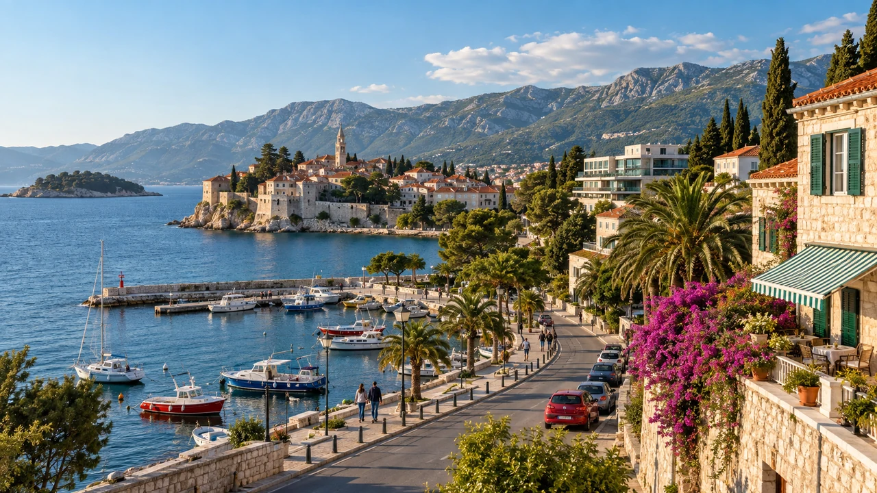 A Montenegrin Adriatic coastal town, a base for corporate conferences and team offsites